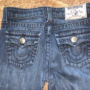 Boys Youth True Religion straight leg jeans